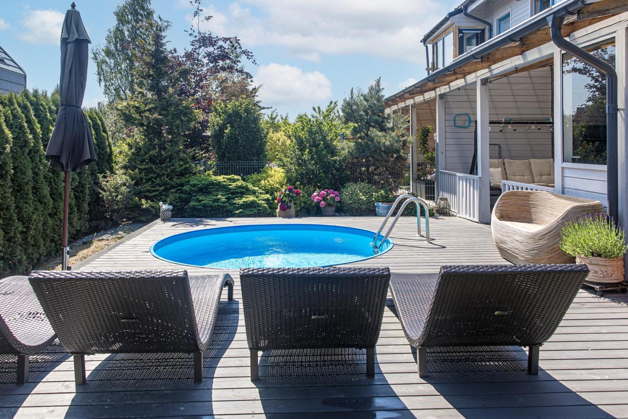 Villa With Private Pool Laumes Juosta Palanga Exterior foto