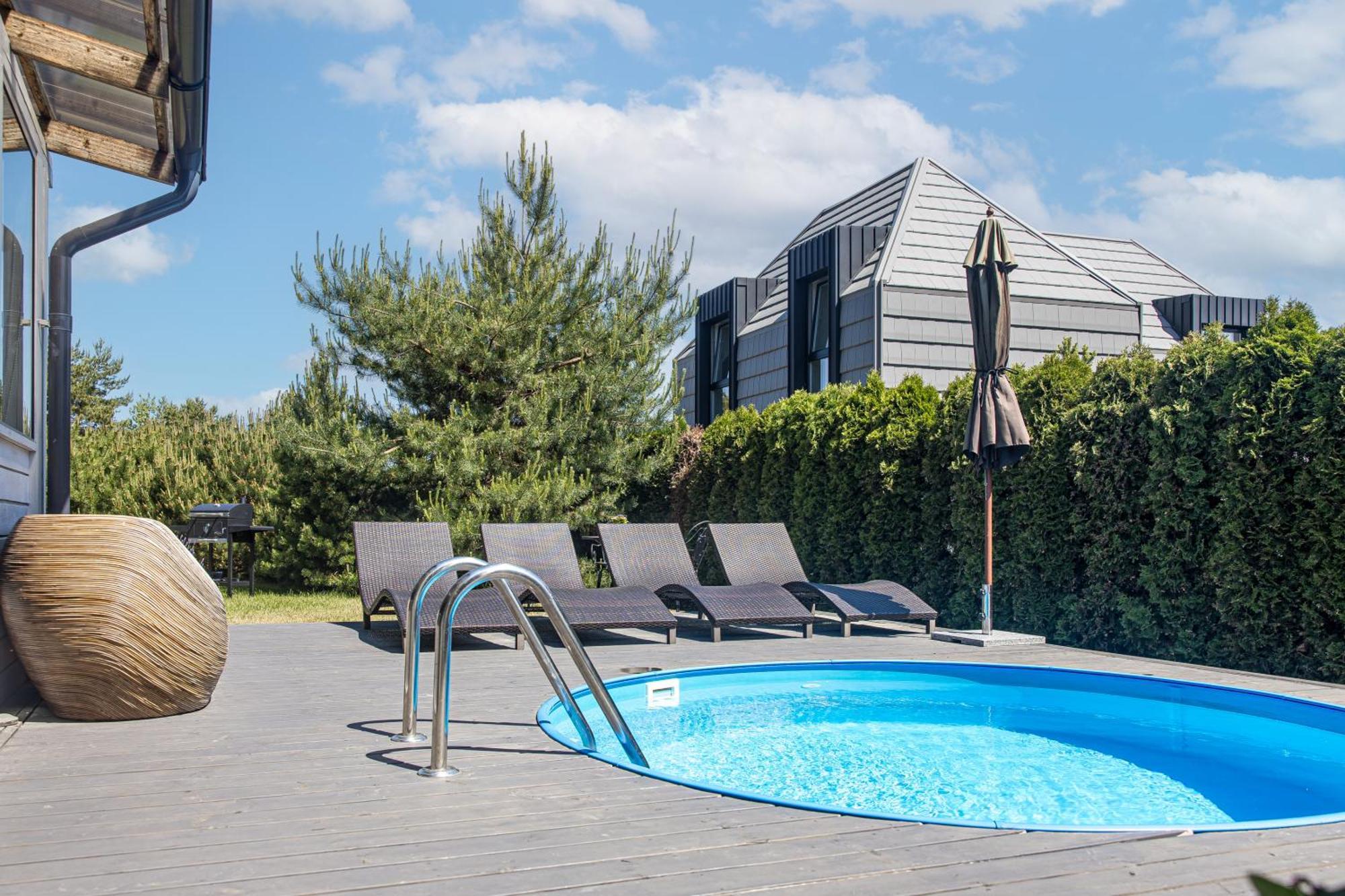 Villa With Private Pool Laumes Juosta Palanga Exterior foto